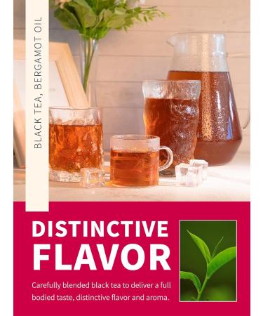 TeeLux Decaf Earl Grey Iced Tea Bags - 30 Family Size Tea Bags, Decaffeinated Black Tea with Natural Bergamot Flavor - 30 Count (Pack of 1) - Buy Online on SooperMarket.com