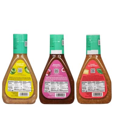 Newman's Own Salad Dressing Variety Bundle - Olive Oil & Vinegar, Balsamic Vinaigrette, Family Recipe Italian - 16 Oz. Ea. (3 Bottles) - Buy Online on SooperMarket.com