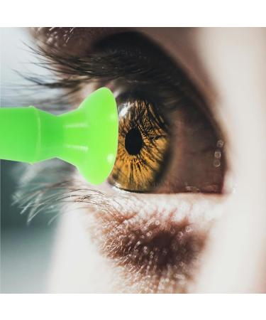 Healvian Silicone Eyeball Cover Set - Flexible Eye Pad & Surgery Protector in Green | International Shipping Available - Buy Online on SooperMarket.com