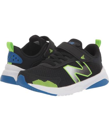 New Balance Dynasoft 545 V1 Hook and Loop Running Shoe - Little Kid (4-8 Years) - Black/Pixel Green/Cobalt - Buy Online on SooperMarket.com