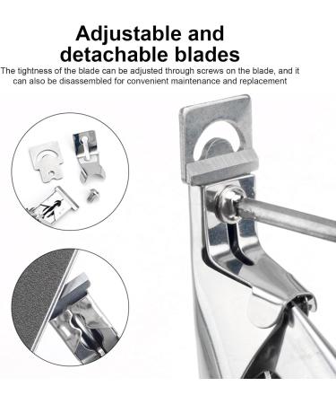 Nail Scissors | U Shape Manicure Scissors with Handle | Nail Cutting Scissors for Adults Men Women Nail Cleaner Nail Care for Thick and Ingrown Nails Dalynn - Buy Online on SooperMarket.com