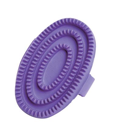 Roma Rubber Curry Comb Purple L L Assorted