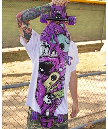 Shark Wheel 72mm 78a Longboard Cruising Wheels DNA Formula - Purple (Set of 4) - Buy Online on SooperMarket.com