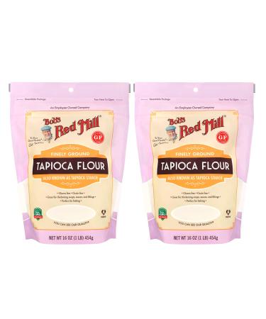 Gluten Free Tapioca Flour Bundle. Include Two-16 oz Packages of All Natural Finely Ground Bobs Red Mill Tapioca Flour and a BELLATAVO Fridge Magnet! Also Known as Tapioca Starch!