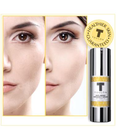 Vitamin C Serum with Hyaluronic Acid - Anti-Aging & Anti-Wrinkle Facial Serum for Men & Women | Natural & Organic - Buy Online on SooperMarket.com