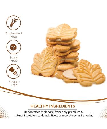 Turkey Hill Sugarbush Maple Cream Filled Cookies - 100% Pure Canadian Premium Maple Syrup, All-Natural, Delicious Cookie - 14.1oz (2 Pack) - Buy Online on SooperMarket.com