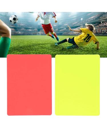 Estink Football Red and Yellow Card Set - Referee Tool for Matches in Schools or Stadiums - Buy Online on SooperMarket.com