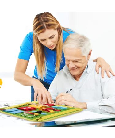 iFCOW Dementia Sensory Pad Fidget Blanket for Toddlers & Elderly - Educational Activities & Toys - Buy Online on SooperMarket.com