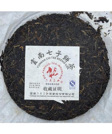 Pu-erh tea 2011 SIX FAMOUS TEA MOUNTAIN Colorful red 357 Raw - Buy Online on SooperMarket.com