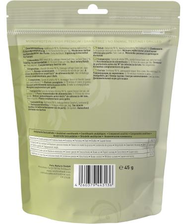 Catz Finefood MEATZ Cats Kalb N 5 - Grain-Free Veal Snacks for Cats - Crunchy & Healthy Treats 45g - Buy Online on SooperMarket.com