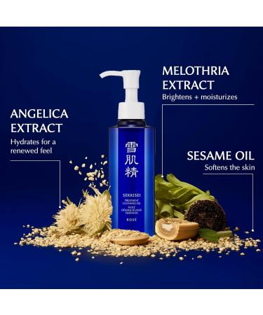 SEKKISEI Treatment Cleansing Oil - Best Facial Cleanser & Makeup Remover | 10.1 Ounce - International Shipping Available - Buy Online on SooperMarket.com