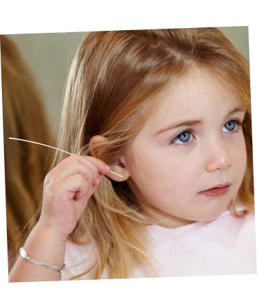 FOMIYES Ear Piercing Cleaning Line - 2 Sets of Earring Hole Cleaner Floss | Thin Cotton Thread for Ear Cleaning - 7.5x6.6cmx2pcs - Buy Online on SooperMarket.com