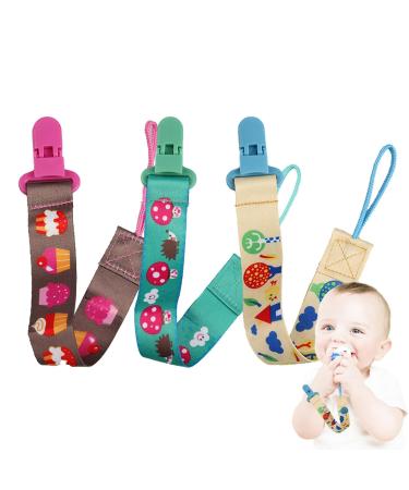 Yatlouba pacifier clip |Pacifier band Libchchen Schnuller Clip stay on the spot good fixed effects for babies girls boys children children