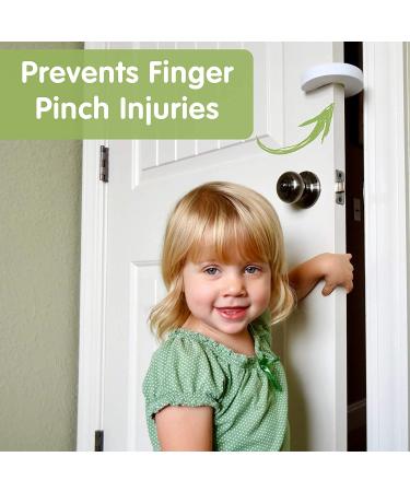 Wittle Finger Pinch Guard - 2pk | Child Proof Doors with Foam Door Stopper | Prevent Finger Injuries & Door Slamming - Buy Online on SooperMarket.com