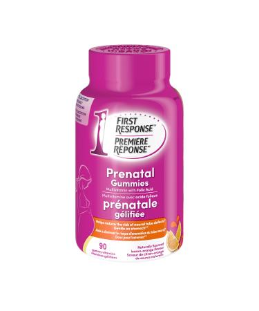 First Response Prenatal Gummy Multivitamin with Folic Acid 90 Count (45-day supply) NEW