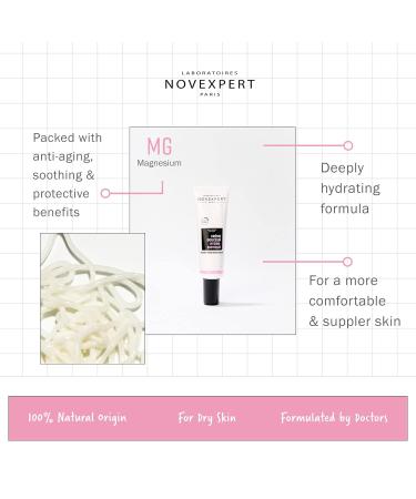 Velvety Hydro-Biotic Cream - Hydrating Hyaluronic Acid & Magnesium for Sensitive Skin - Vegan Hypoallergenic Moisturizer - 1 Oz - Buy Online on SooperMarket.com