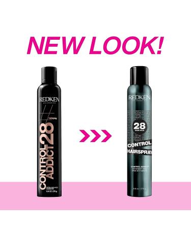 Redken Control Hairspray 28 | Extra High-Hold | Flake-Free | 9.8 oz | Long-Lasting Frizz Protection - Buy Online on SooperMarket.com