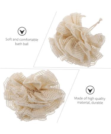 Buy NOLITOY 2pcs Bath Sponge Loofah - Relaxing Foam Bath Balls for Women | Shower Bubble Maker & Strainer - Buy Online on SooperMarket.com