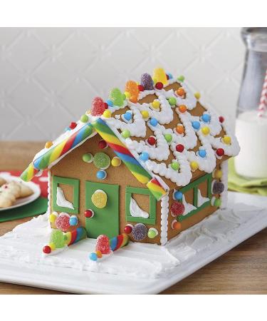 DIY Gingerbread House Kit with Candies, Icing, and Holiday Stickers - Fun Holiday Activity - Buy Online on SooperMarket.com