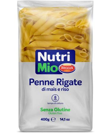 Nutri Mio Gluten Free Penne Rigate Pasta 2x 400g Resturant Quality