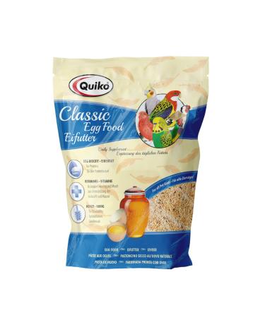 Quiko Classic - Egg Food 1 kg - Breeding Food for all Ornamental Bird Species 1 kg (Pack of 1)