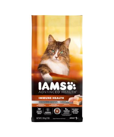 Iams Advanced Health Immune Health Adult Dry Cat Food Salmon & Chicken Recipe 3.18kg Bag