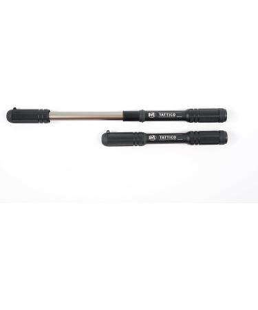 SILCA Tattico Mini Pump - Integrated Hose & Chuck - Presta/Schrader - Water Bottle Cage Mount - Compact & Portable Bike Pump - Buy Online on SooperMarket.com