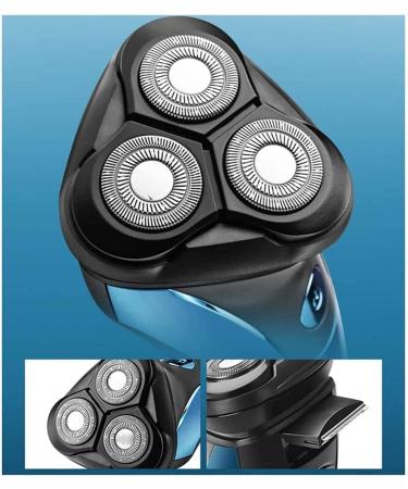 GeRRiT Electric Shaver for Men - 3-in-1 Blade Razor Waterproof LED Display Fast Charging - Ideal for Travel & Daily Use - Buy Online on SooperMarket.com
