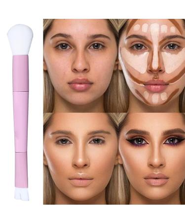 Nose Contour U Shaped Makeup Brush | 2 in 1 Soft Dual End Sculpting Brush - International Shipping Available - Buy Online on SooperMarket.com