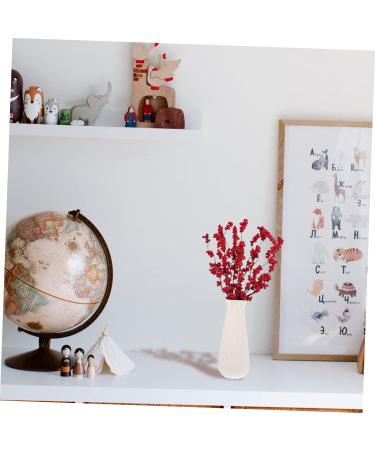 ABOOFAN 15 Pcs Simulation Red Berry Artificial Berries Stems Household Decor Home Decor Artifical Flower Arrangement Faux Berry Stems Plant Vase Fake Berry Stem Christmas Red Berries Iron - Buy Online on SooperMarket.com