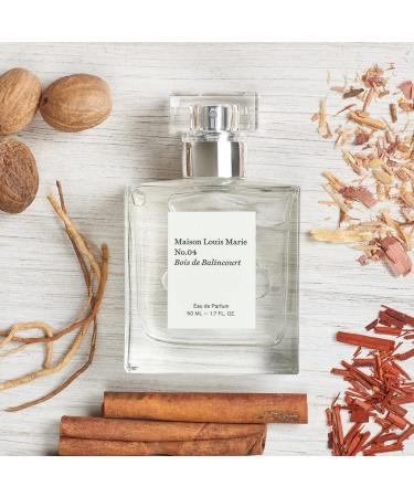 Maison Louis Marie - No.04 Bois de Balincourt Natural Eau de Parfum Spray | Luxury Clean Beauty + Non-Toxic Fragrance (1.7 fl oz | 50 ml) - Buy Online on SooperMarket.com