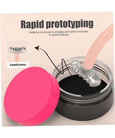 Lower Eyelash Stamp 6Pcs Silicone Bottom Lash Stamp with 1 Mascara Cream & 1 Stamp Natural Lash Extension Kit for Make up Beginners(A) Style 2 - Buy Online on SooperMarket.com