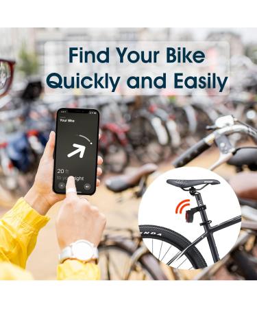 Bike Mount for AirTag - Anti-Theft Bicycle Holder for Apple AirTag & Garmin Varia - GPS Tracker Mount for MTB, Road Bike, Electric Bike, Scooter - Buy Online on SooperMarket.com