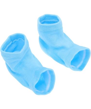 Beaupretty Heel Protection Moisturizing Socks - Spa Gel Heel Sockets & Moisture Gel Socks for Women with Nuis Blue Elevator Insoles - Buy Online on SooperMarket.com