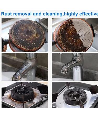 Foam Rust Remover Kitchen All-Purpose Cleaning Powder Kitchen Instant Cleaning Powder Kitchen Clean All Purpose Cleaning Foam Soak To Clean Greasy Dirt Comes with 3 Crevice Brushes (250g+110g) - Buy Online on SooperMarket.com