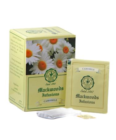 MACKWOODS CAMOMILE HERBAL INFUSION IN 25 ENVELOPED TEA BAGS