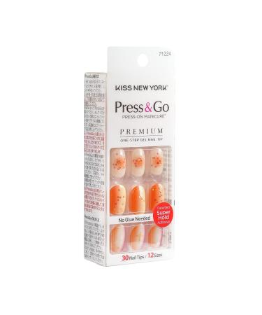 Kiss New York Press and Go False Nails - Instant Press On Fake Nails - Buy Online on SooperMarket.com
