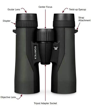 Vortex Optics Crossfire HD 12x50 Binoculars - High Definition Optics for Superior Viewing - Buy Online on SooperMarket.com