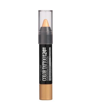 Maybelline Eyestudio ColorTattoo Concentrated Crayon 745 Gold Rush 0.08 oz - Long-Lasting Eye Makeup - Buy Online on SooperMarket.com