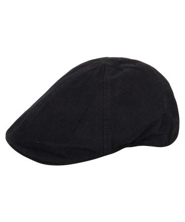 Dockers Men's Ivy Newsboy Hat Small-Medium Ink Black