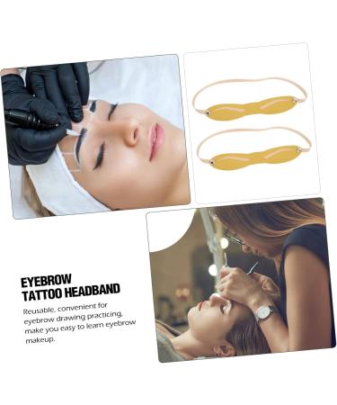 Healeved 10pcs Eyebrow Practice Skin Practice Eyebrow Skin Headband Practice Tool Eyebrow Trimming - Buy Online on SooperMarket.com