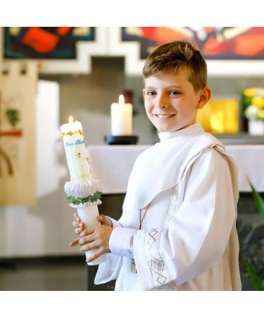 Bofunx Drop Catcher Paper - Drip Protection for Christening Communion & Wedding Candles (3-6 cm Diameter) - Buy Online on SooperMarket.com