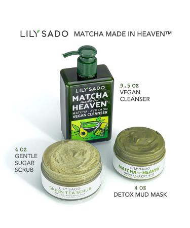 Organic Green Tea Matcha & Avocado Face Mask - Anti-Aging Vegan Facial Treatment - Buy Online on SooperMarket.com