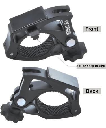 VICTAGEN Aluminum Bike Light Mount - Easy Install, Universal Bracket for Victagen & Other Bike Lights - Durable Metal Holder (1 Pack) - Buy Online on SooperMarket.com