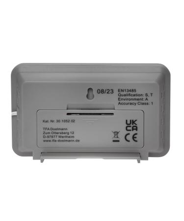 Buy TFA Dostmann Digital Professional Thermometer LT202 - Waterproof Cable Sensors Max Display | International Shipping Available - Buy Online on SooperMarket.com
