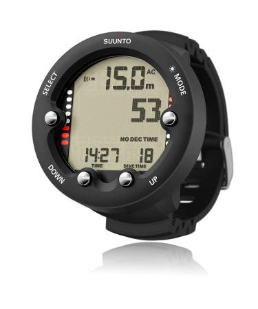 SUUNTO Zoop Novo Wrist Scuba Diving Computer Black, Without USB
