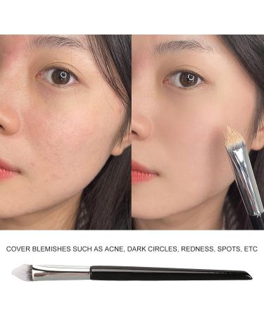 Under Eye Concealer Brush Safe Triangular Head Soft Hair Cosmetic Highlighter Brush Ergonomic for Office for Women - Buy Online on SooperMarket.com