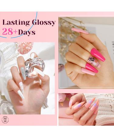 ROSALIND Gel Nail Polish Kit - 48W UV Light 60 Colors Base & Top Coats - DIY Nail Art Starter Set for Christmas - Buy Online on SooperMarket.com