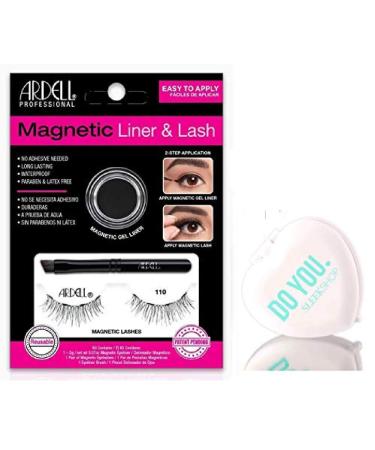 Ardell Professional Magnetic Lashes (with Sleek Compact Mirror) (Lash & Liner Set - 110)