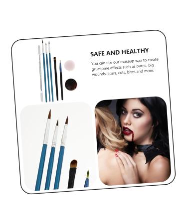 Buy Mikinona Halloween Scar Cream & Coagulated Blood Gel - Fake Scars Wax Makeup Kit for Ultimate Halloween Party Supplies - Buy Online on SooperMarket.com